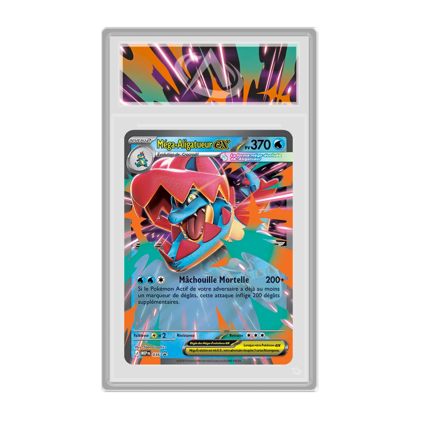 Méga-Aligatueur MEP036 Black Star Promos FR