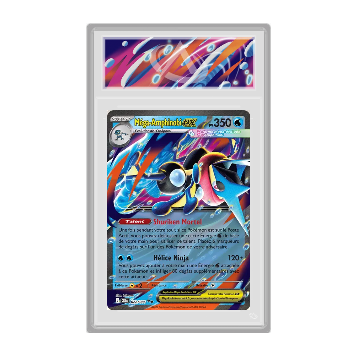 Amphinobi ex 022/086 Chaos Ascendant - Gradée