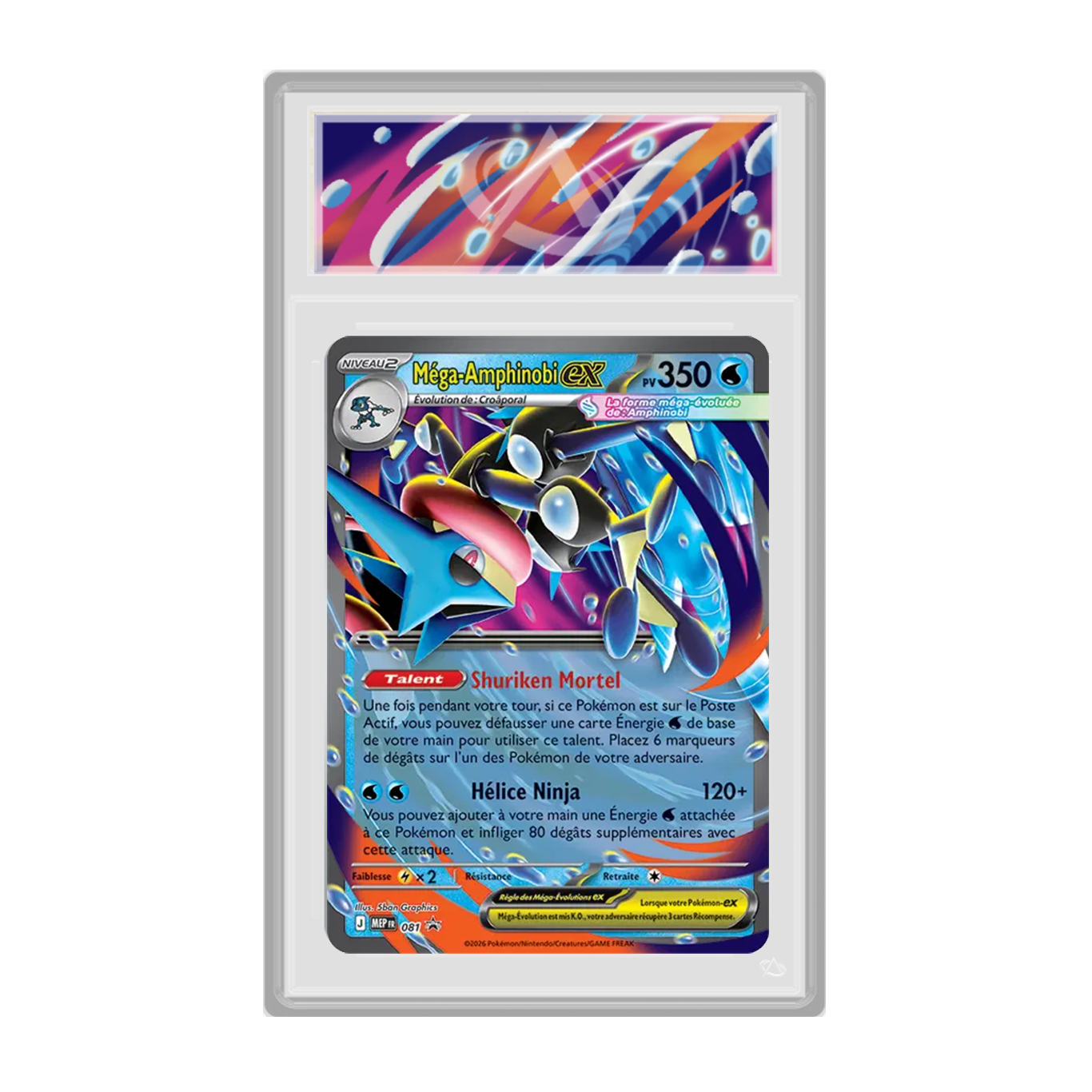 Amphinobi ex MEP081 Black Star Promos - Gradée