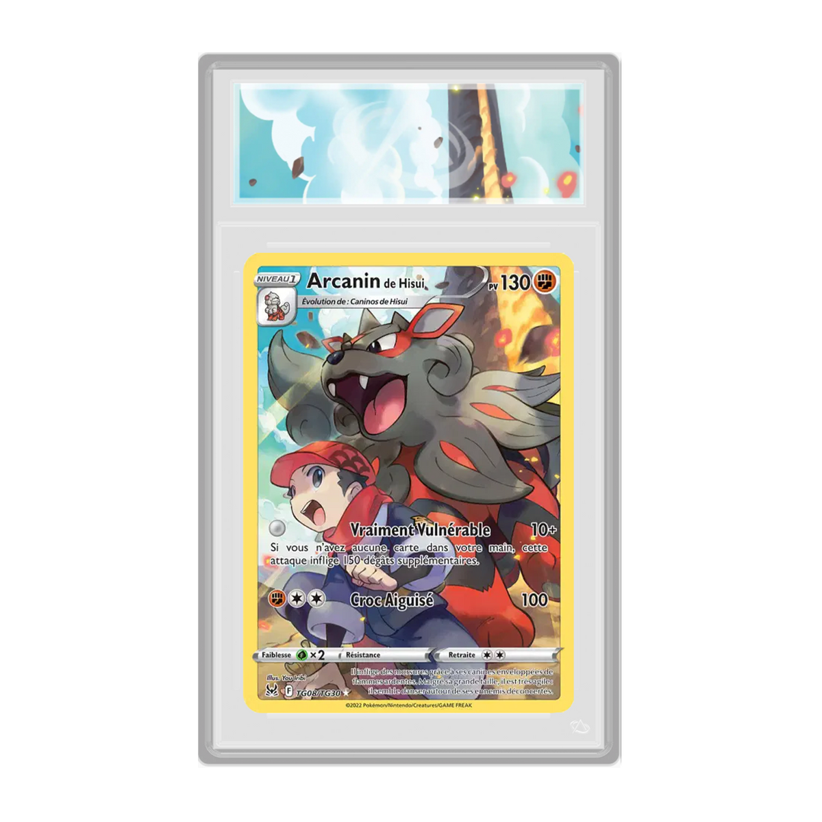Arcanin de hisui TG08/TG30 Origine Perdue - Gradée