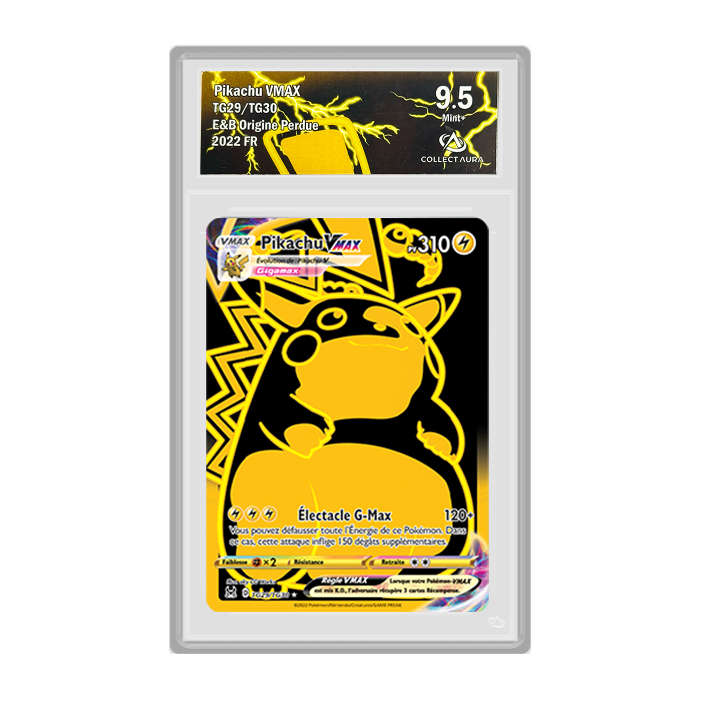 Pikachu VMAX TG29/TG30 Origine Perdue - Gradée