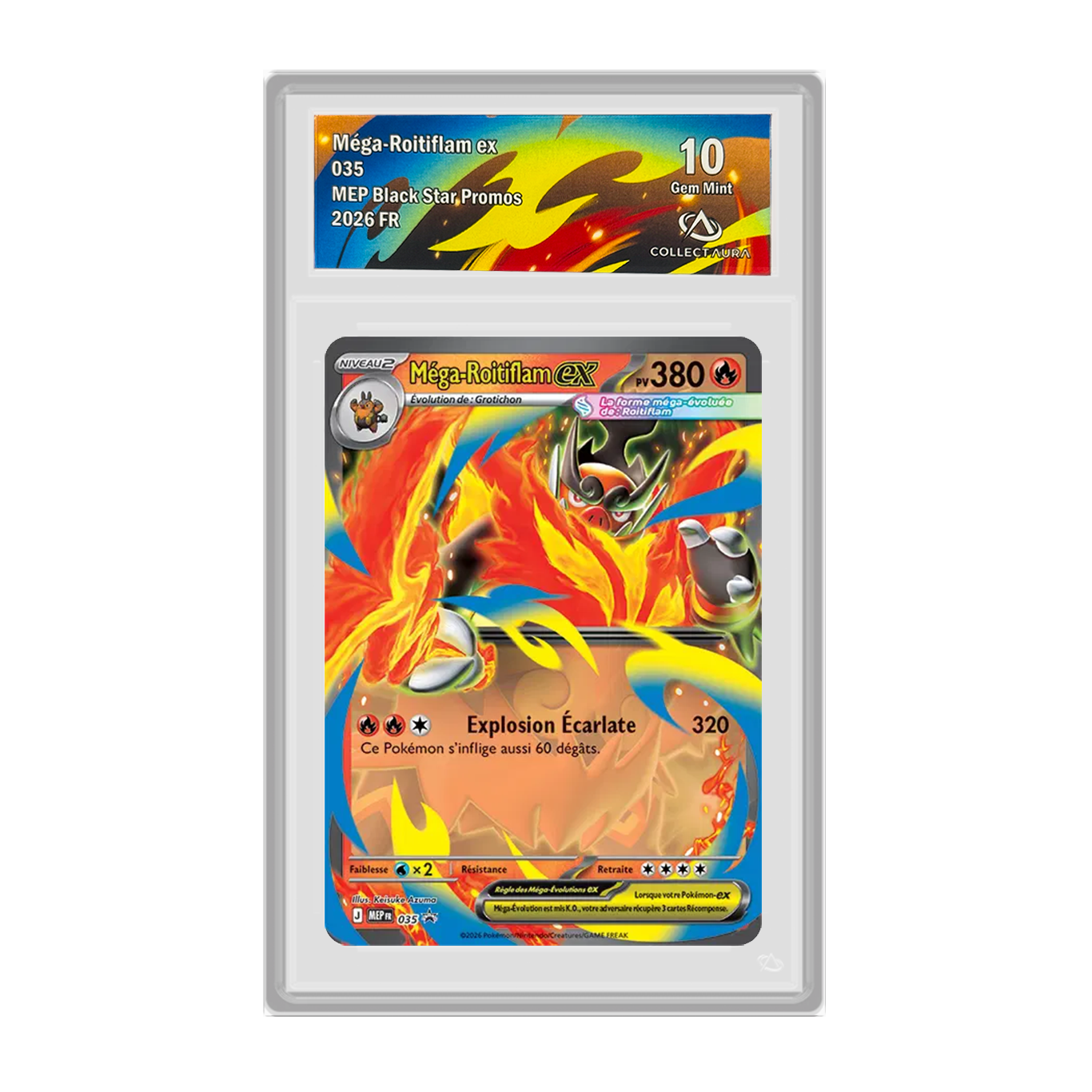 Méga-Roitiflam ex MEP035 Black Star Promos FR