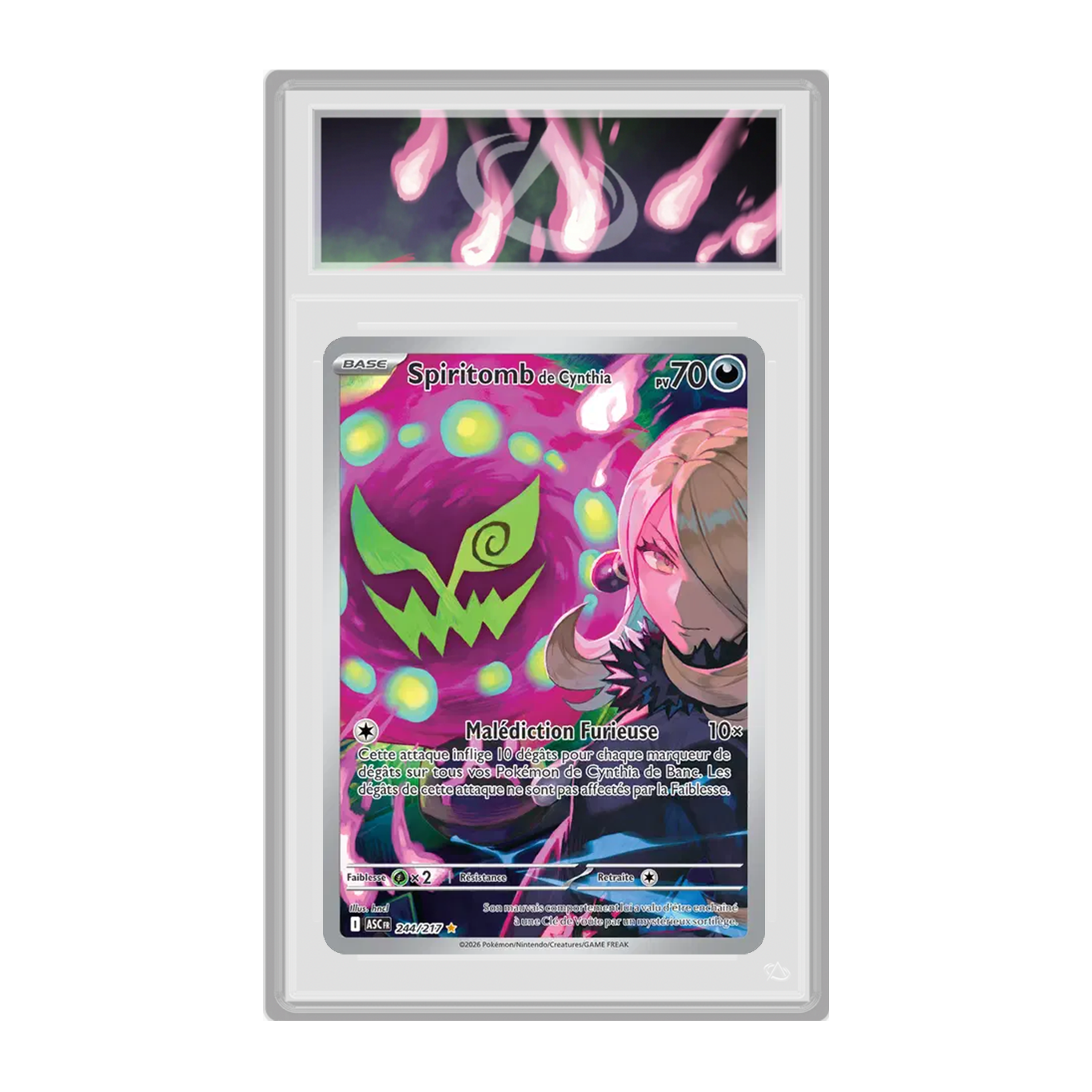 Spiritomb 244/217 Héros Transcendants - Gradée
