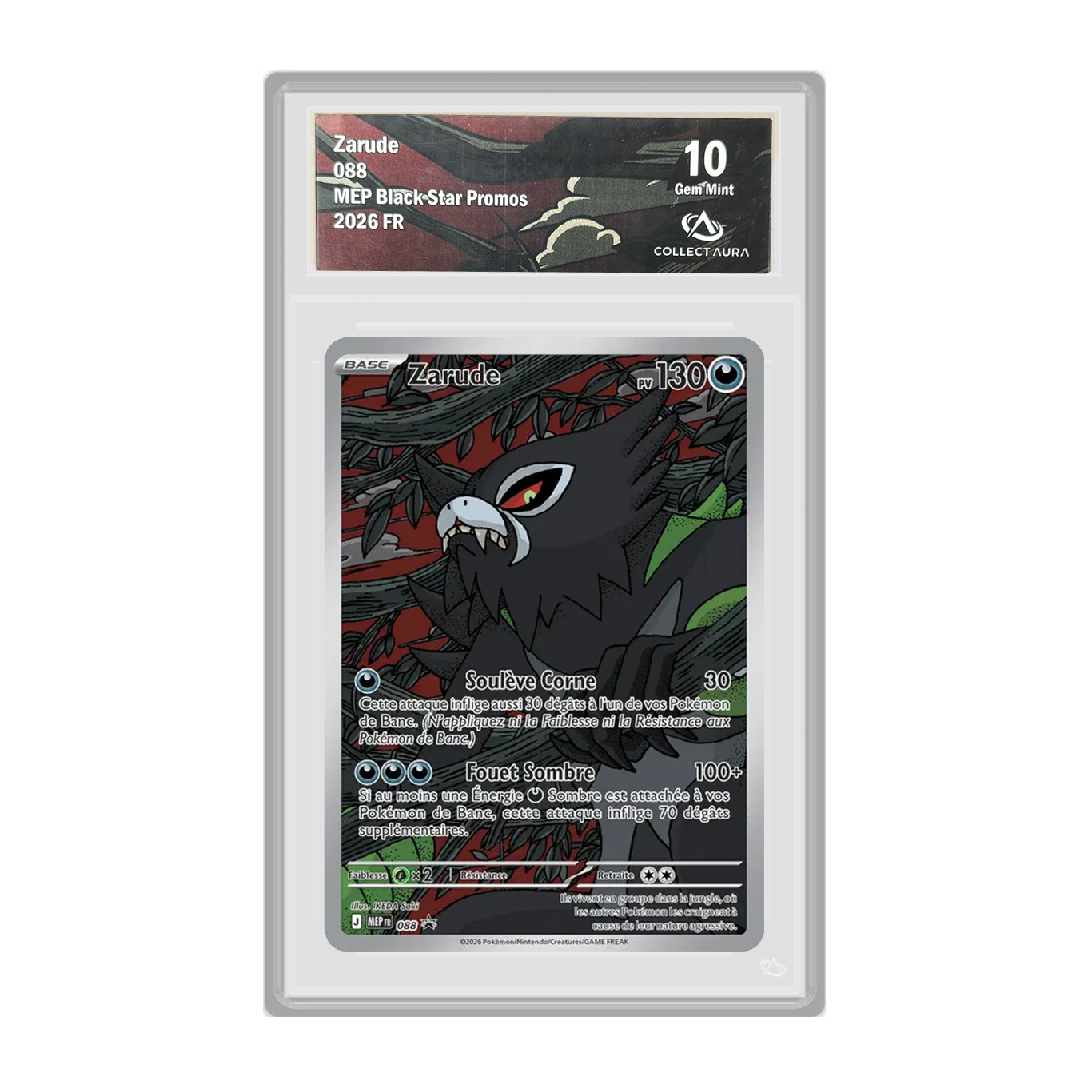 Zarude MEP088 Black Star Promos - Gradée