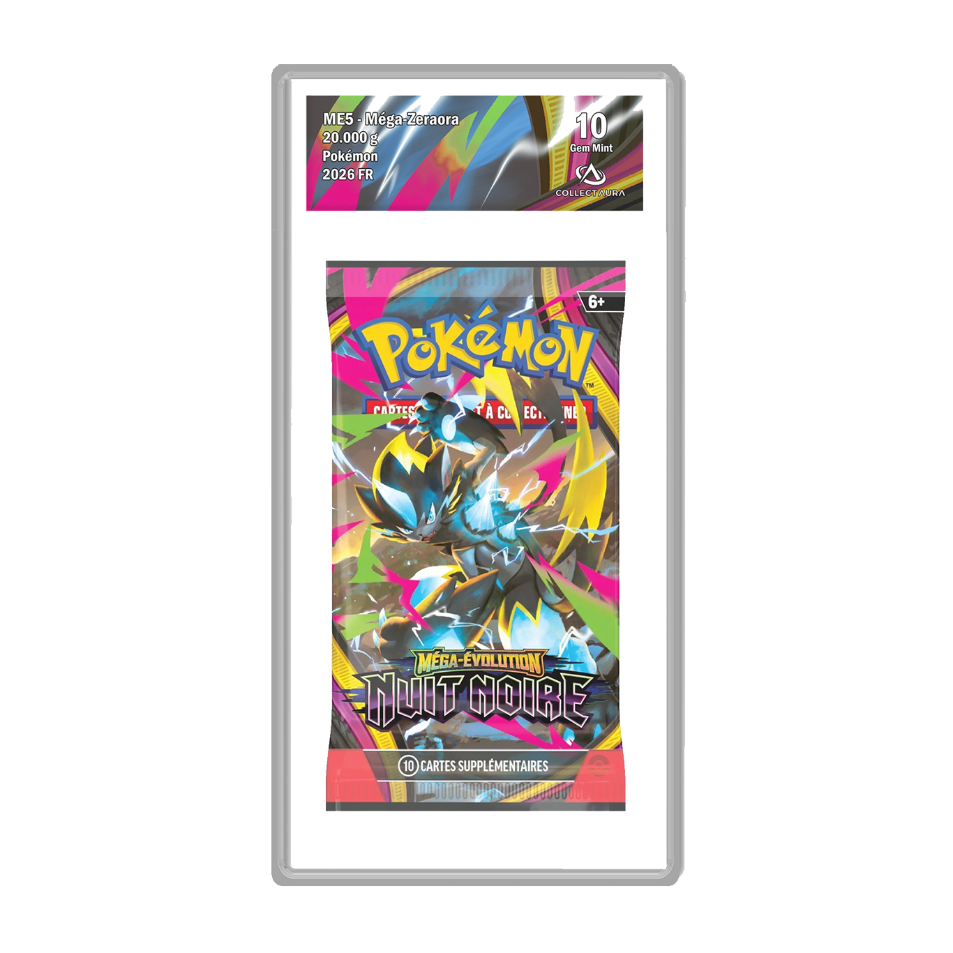 Booster Méga-Zeraora - Nuit Noire CA10