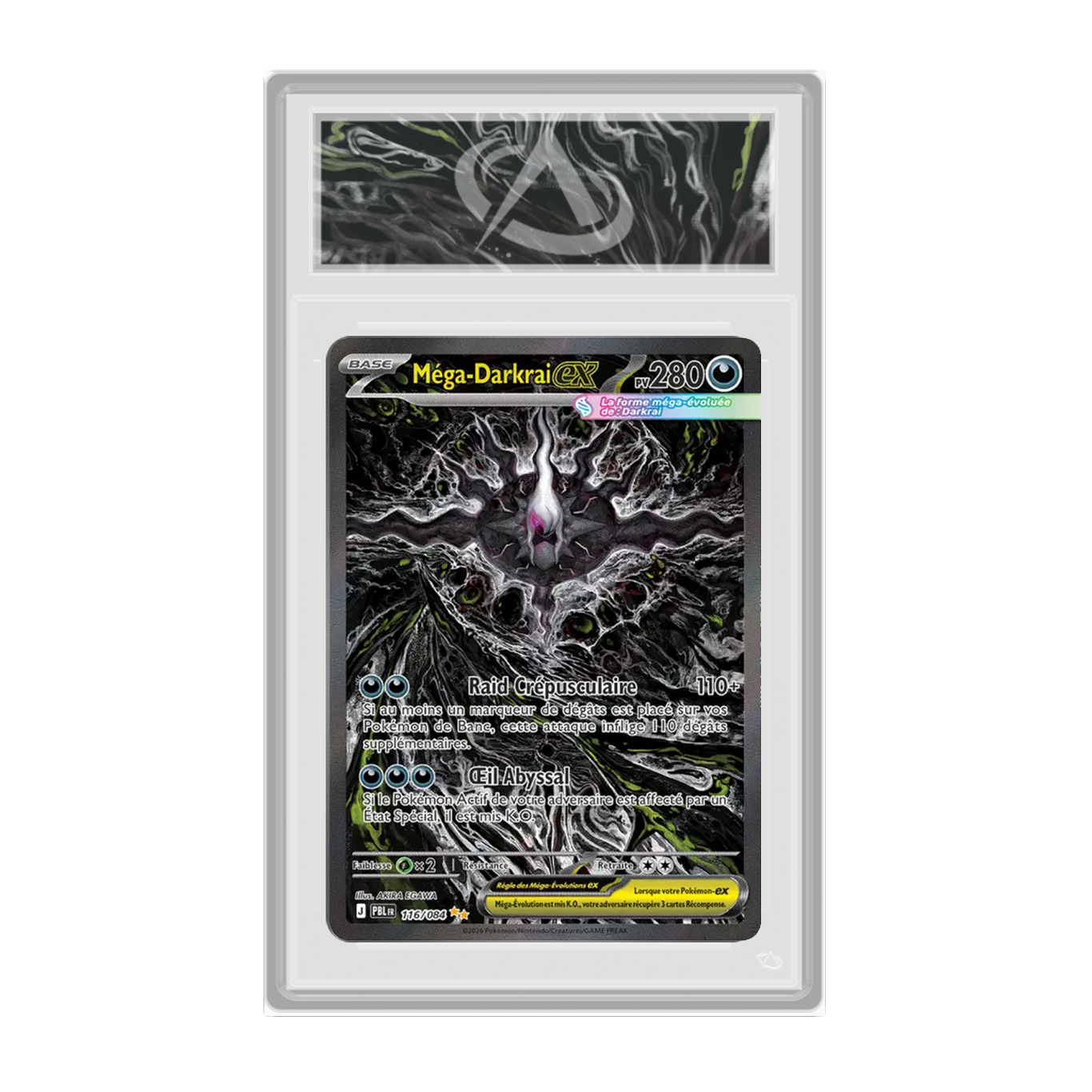 Méga-Darkrai ex 116/084 Nuit Noire - Gradée